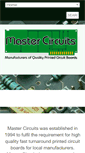 Mobile Screenshot of mastercircuits.co.za